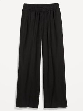 Old Navy Black high wasted Wide-Leg Pull-On Pants